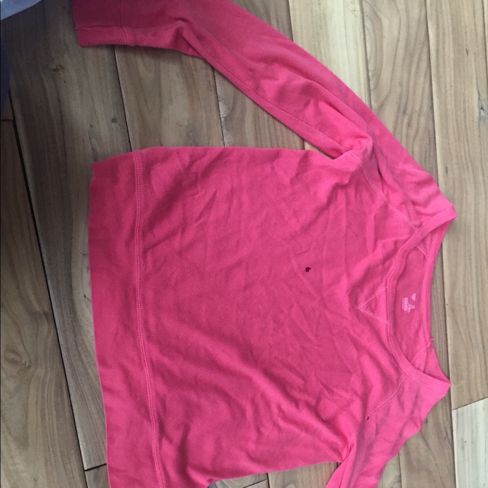 Pink staple top